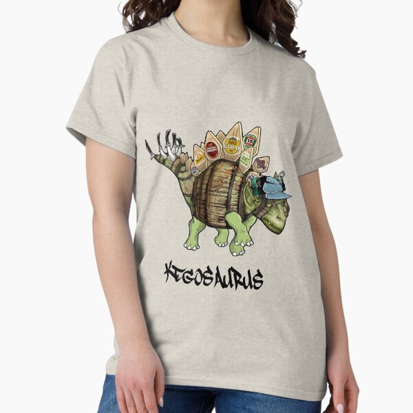 Item preview, "Kegosaurus" designed and sold by ScribblePuff.