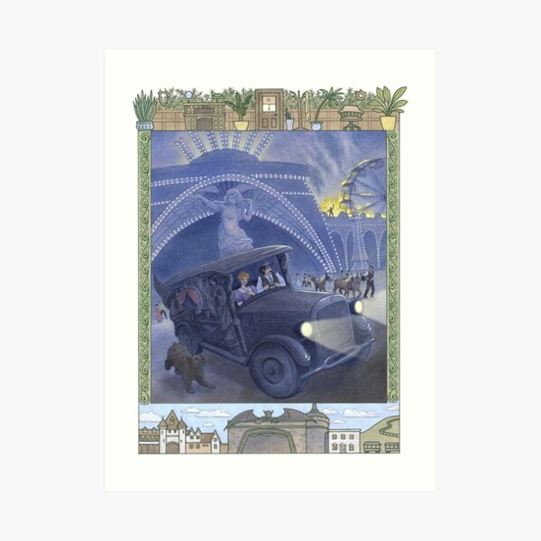 Letters From The Labyrinth | Room #11: Trevelyan Vean Art Print