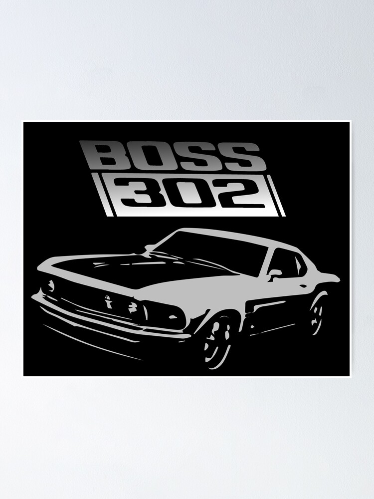 限定モデル 1969年 USA 洋書雑誌広告 額装品 1970 Ford Mustang Boss