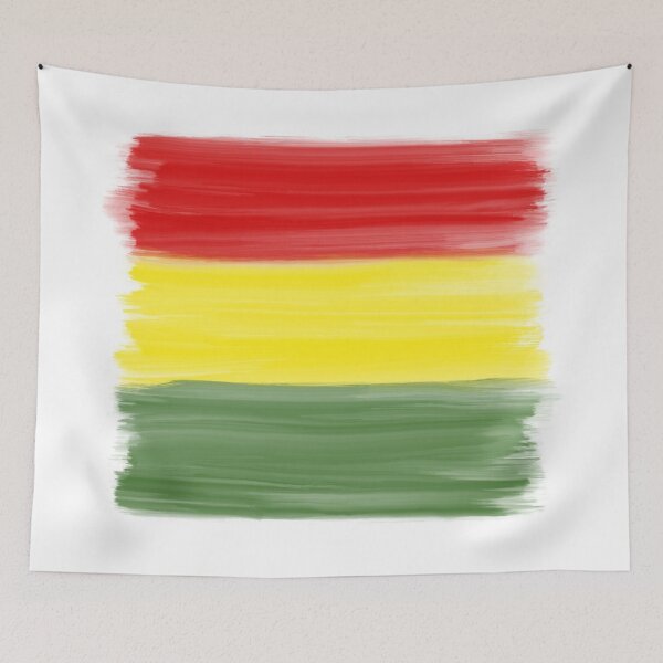 Item preview, Rasta Painting Flag Brush designed and sold by harmoneer.