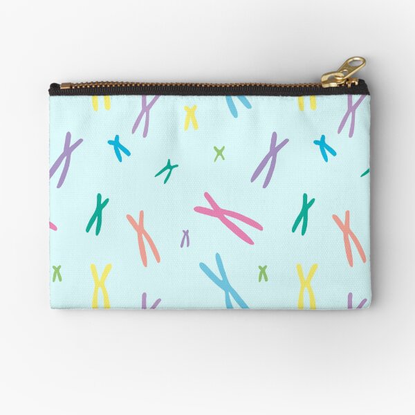Colourful Chromosomes Zipper Pouch