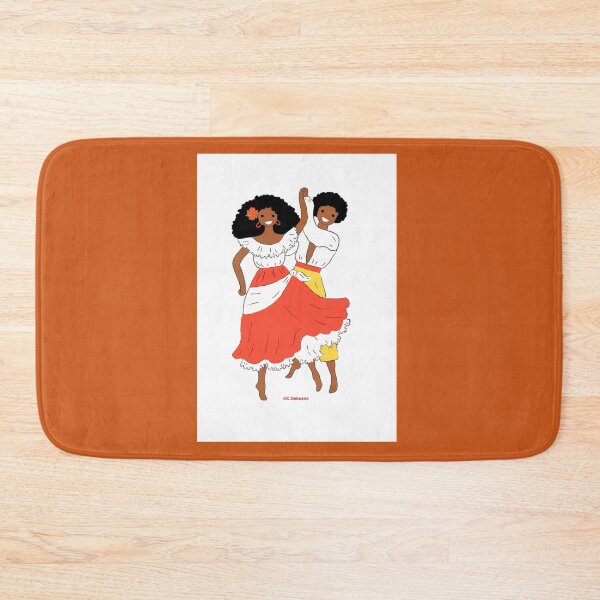 Item preview, Costume of the Reunion Island. Variant in orange designed and sold by Catherine Debusne.