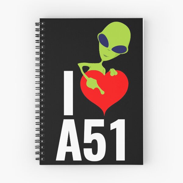 Item preview, Copy of I Love Area 51, A51 designed and sold by DesignMonster.