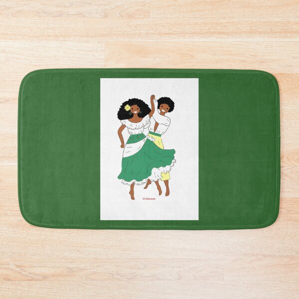 Item preview, Costume of Reunion Island. Variant in green designed and sold by Catherine Debusne.