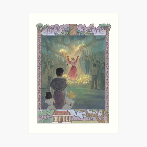 Letters From The Labyrinth | Room #4: Manse L’Estrange Art Print