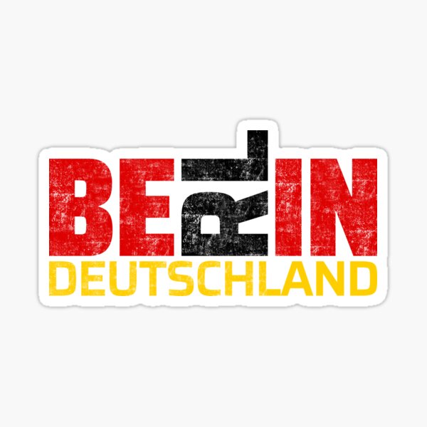 Artikel-Vorschau von Witziges Berlin BE IN GERMANY bei Nacht Typografie Souvenir Geschenk, designt und verkauft von peter2art.