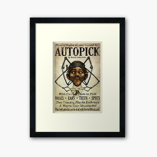 Fable 3 Propaganda Poster - autopick Framed Art Print