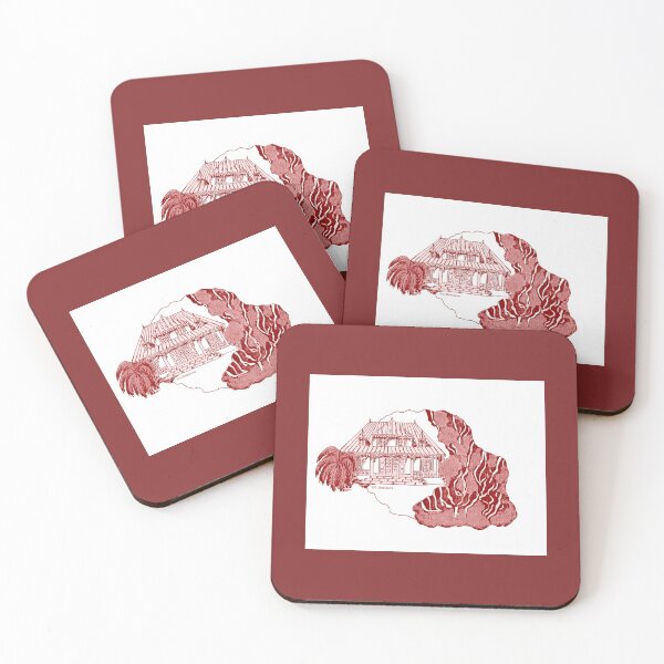 Item preview, Reunion Island. Variant in red designed and sold by Catherine Debusne.