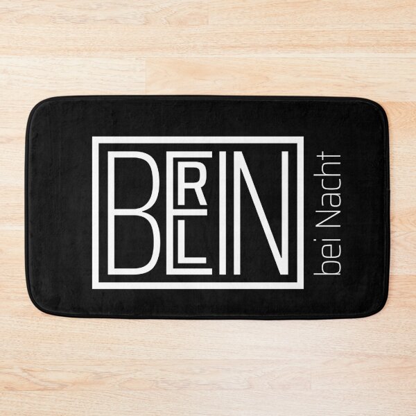 Item preview, Funny Berlin in a Box at Night Typography Traveler Souvenir Gift designed and sold by peter2art.