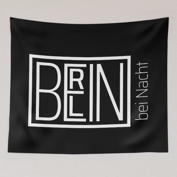 Item preview, Funny Berlin in a Box at Night Typography Traveler Souvenir Gift designed and sold by peter2art.