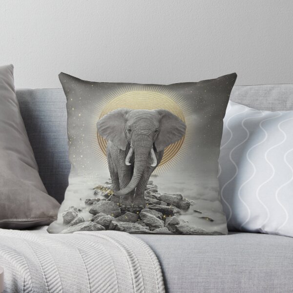 Strength & Courage (Stay Gold) Throw Pillow