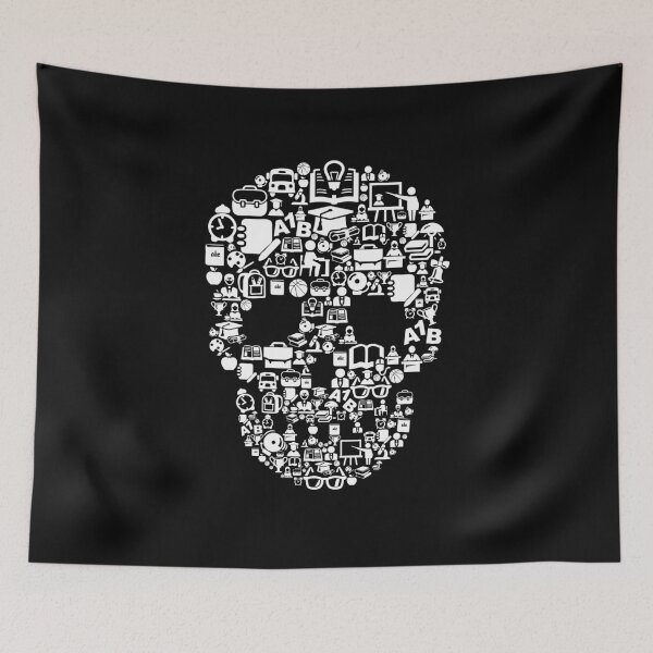 Item preview, Skull, halloween, school designed and sold by DerSenat.