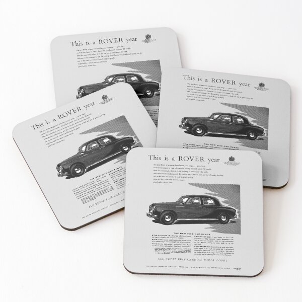 ROVER P4 Coasters (Set of 4)