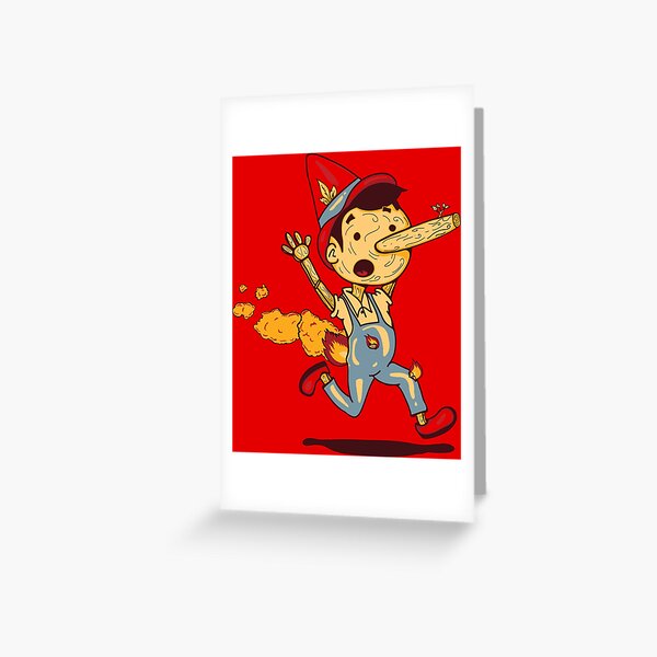 Liar Greeting Cards For Sale Redbubble