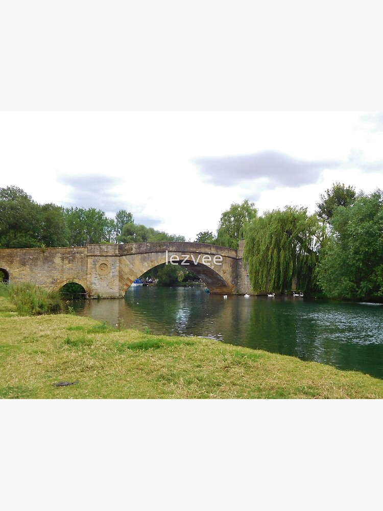 "Halfpenny Bridge, Lechlade On Thames, Gloucestershire" Art Print for