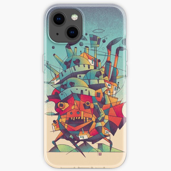 Moving Castle iPhone Soft Case