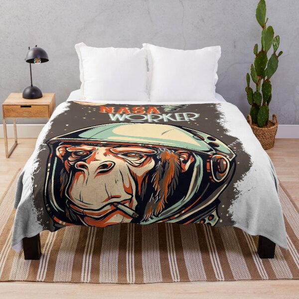 Item preview, The Monkey Astronaut designed and sold by Nora Gad.
