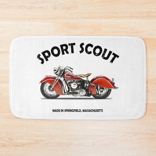 Item preview, The Vintage Sport Scout Motorcycle designed and sold by rogue-design.