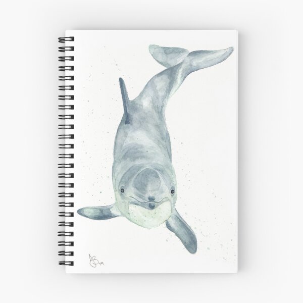 Item preview, Curious Dolphin designed and sold by Julia Bray.