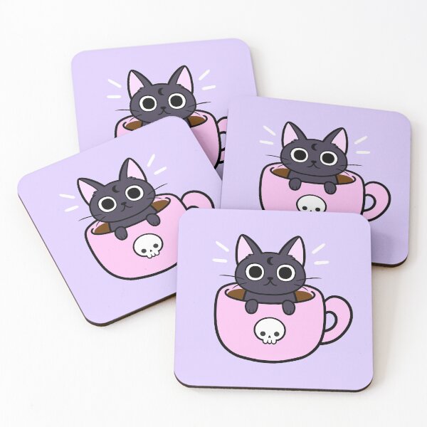 Item preview, Pastel Coffee Cat | Nikury designed and sold by nikury.