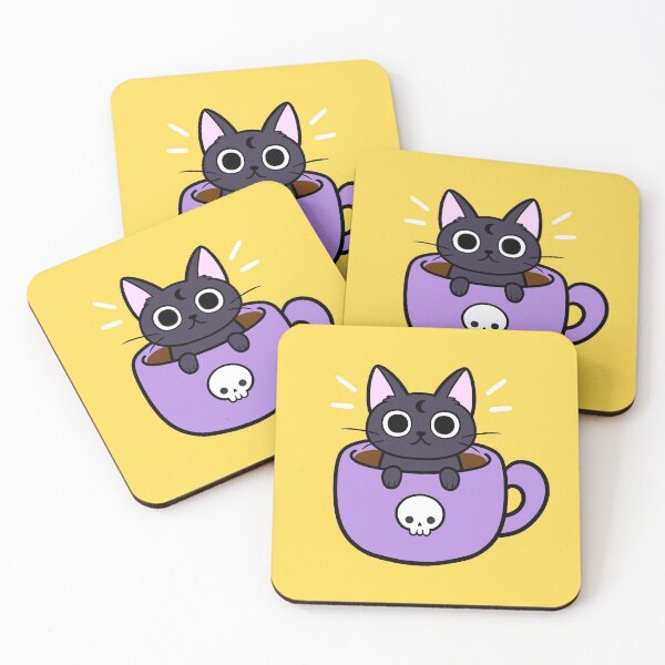 Item preview, Happy Coffee Cat | Nikury designed and sold by nikury.