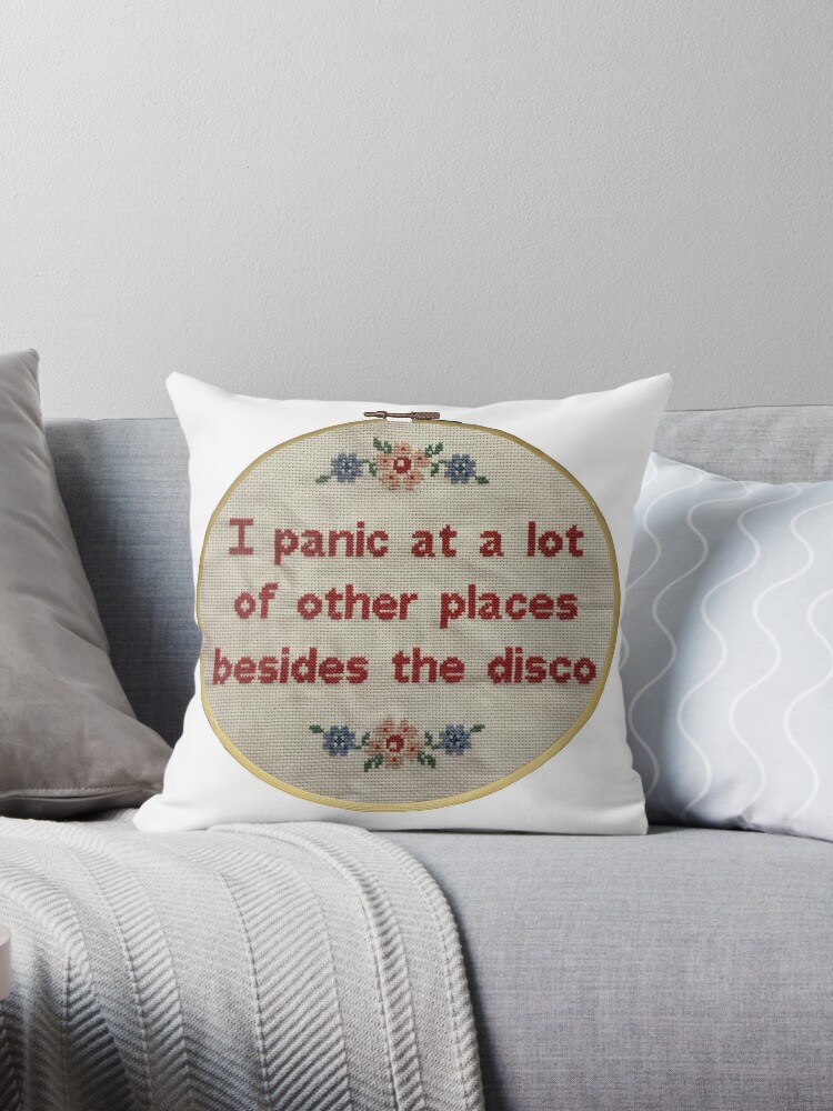 Panic at sale the disco pillow