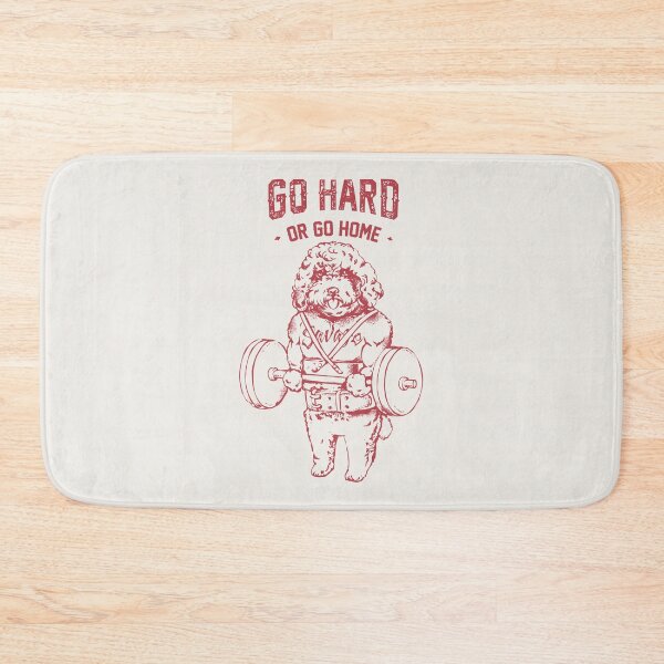 Item preview,  Go Hard or Go Home Poodle designed and sold by Huebucket.