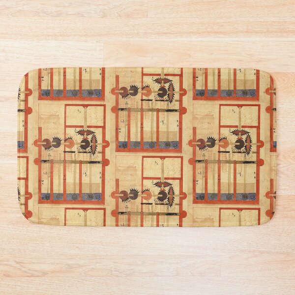 Item preview, Arabic machine Vintage manuscript designed and sold by Vintage Designs +.