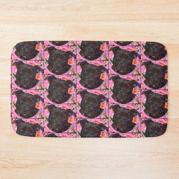 Item preview, Staffy Dog Goes Floral designed and sold by StaffyDognCo.