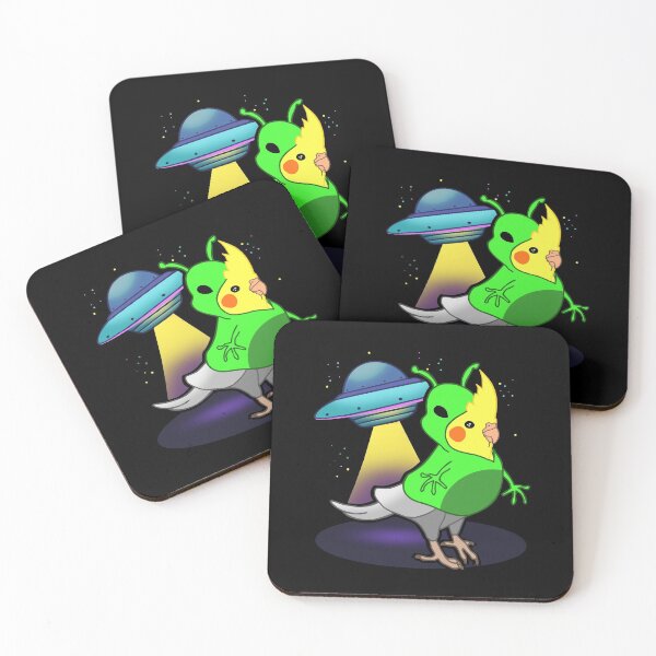 Item preview, Aesthetic Alien Birb designed and sold by FandomizedRose.