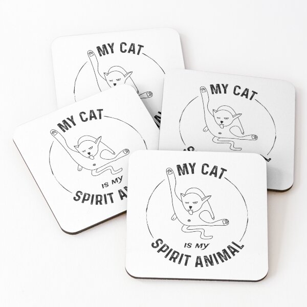 Item preview, Rude Cat Is My Spirit Animal For Rude Cat Fans designed and sold by oberdoofus.