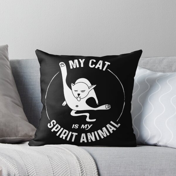Item preview, Rude Cat Is My Spirit Animal For Rude Cat Fans designed and sold by oberdoofus.