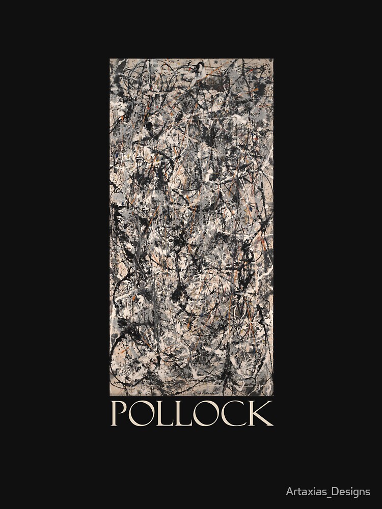"Jackson Pollock, Cathedral (1947)" Tshirt by TonyAra Redbubble