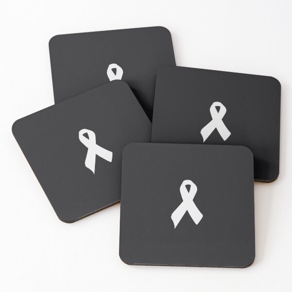 Item preview, White ribbon – Violence Against Women Protest designed and sold by Vanité.