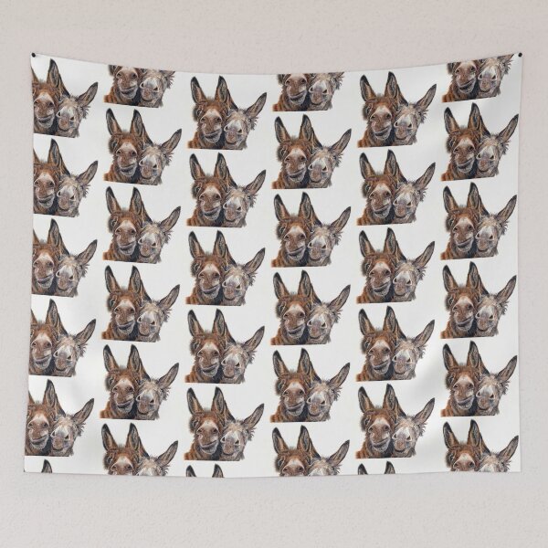 Item preview, Donkeys - Hee Haw designed and sold by AnimalArtbyLAW.