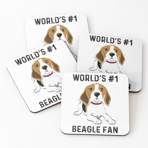 Item preview, World's No 1 Beagle Fan Beagle Lover Gifts designed and sold by oberdoofus.