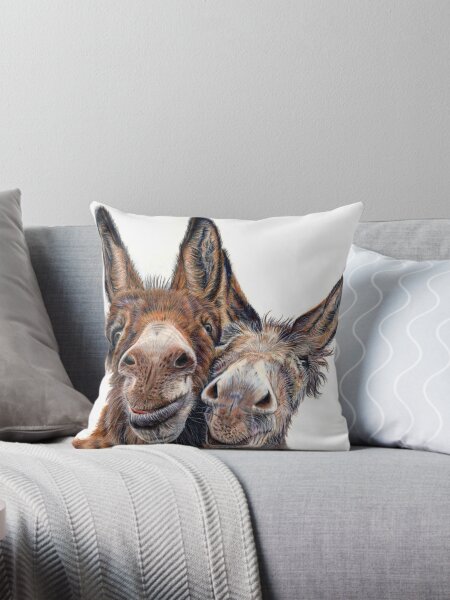 Item preview, Donkeys - Hee Haw designed and sold by AnimalArtbyLAW.