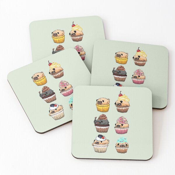 Item preview,  Cupcake Pugs designed and sold by Huebucket.