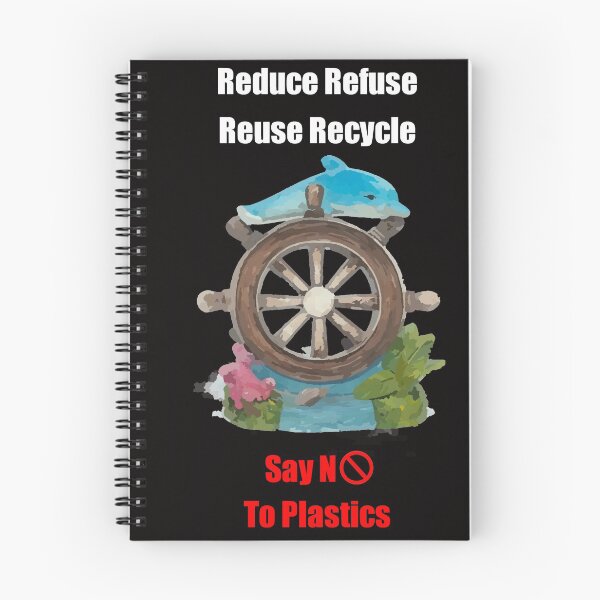 Item preview, Reduce, Refuse, Reuse, Recycle Plastics designed and sold by thunderox.