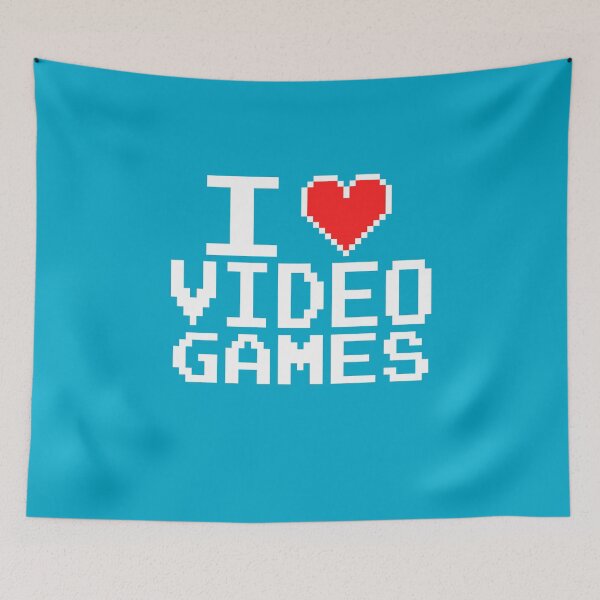 Item preview, I Love Video Games Gift for Geek Gamers designed and sold by Hananiah Merch.
