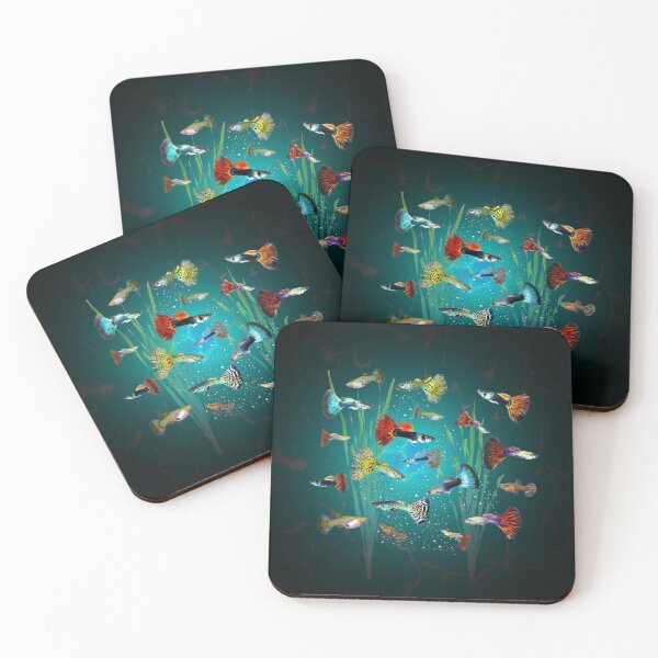 Item preview, Colourful Guppies designed and sold by Johnny Furlotte.