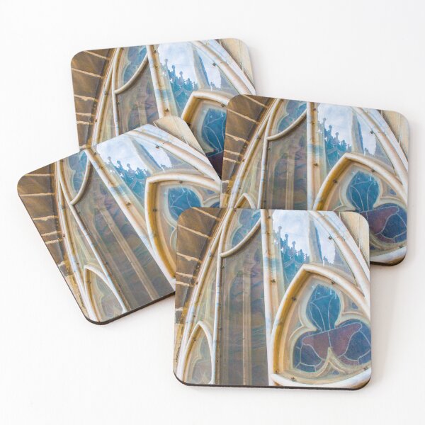 Item preview, so close to a stained glass window. walking on the cathedral roof. designed and sold by Tereza Pilar  Art.