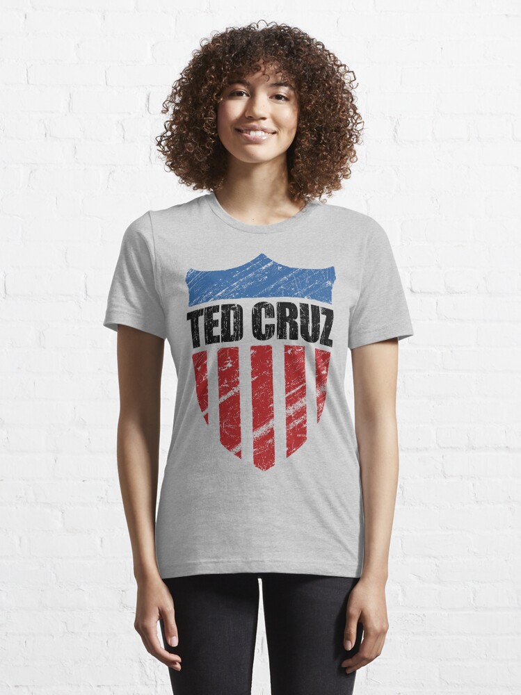 Alternate view of Ted Cruz Patriot Shield Essential T-Shirt