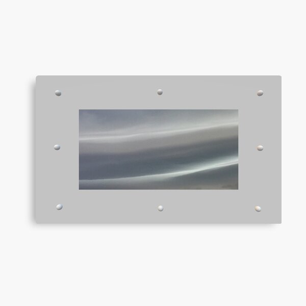 Riveted storm Canvas Print