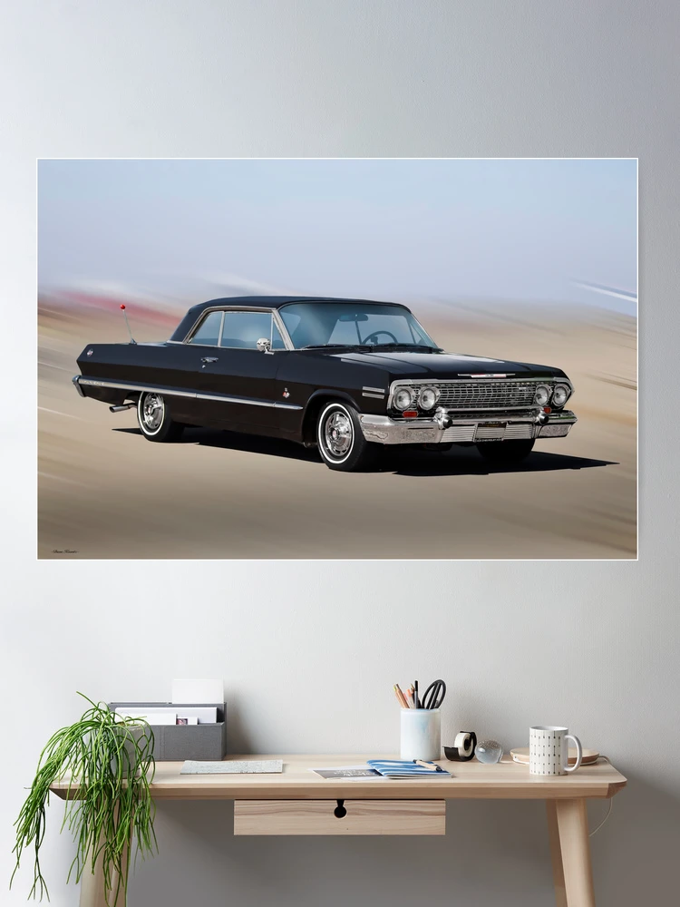 CHEVROLET　Impala63 coupe A3Poster CHEVROLET Impala63 coupe A3Poster 1963 Chevrolet Impala