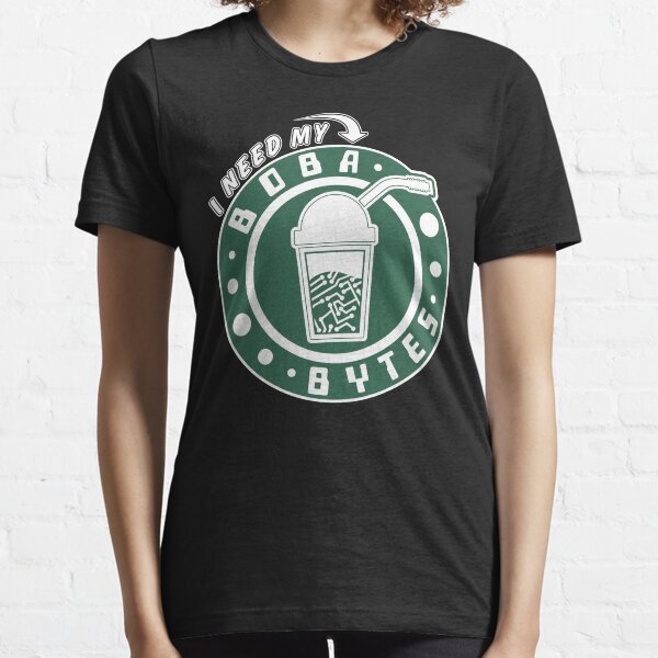 I Need My Boba Bytes Essential T-Shirt