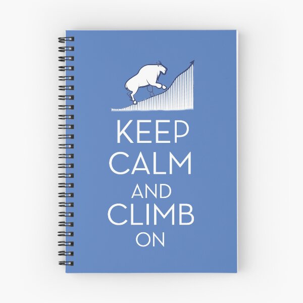 Item preview, Keep Calm Climb On GOAT designed and sold by becausesophie.