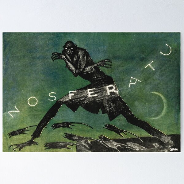 Item preview,  Nosferatu A Symphony Of Horrors Restored Film poster designed and sold by Vintage Designs +.