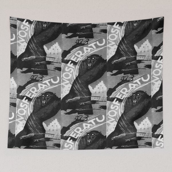 Item preview,  Nosferatu A Symphony Of Horrors Restored Film poster (grey) designed and sold by Vintage Designs +.