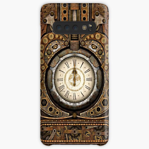 Steampunk Vintage Time Machine Samsung Galaxy Snap Case